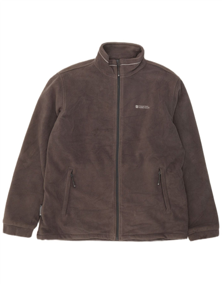 Mountain Warehouse muška jakna od flisa UK 44 2XL sivi poliester