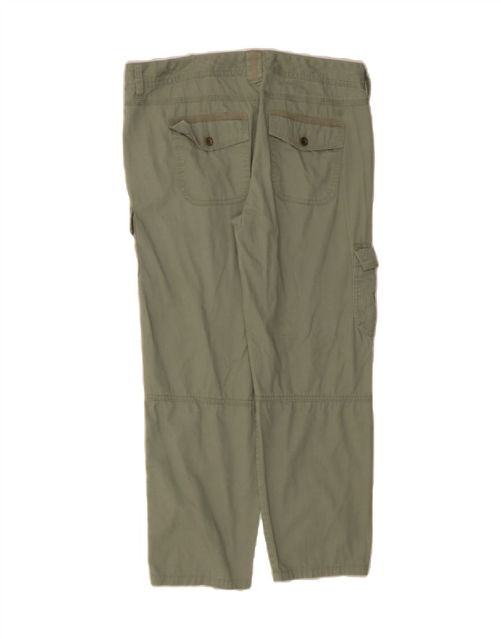 TOMMY HILFIGER Womens Cargo Trousers US 8 Medium W30 L26 Khaki Classic Vintage Tommy Hilfiger and Second-Hand Tommy Hilfiger from Messina Hembry 