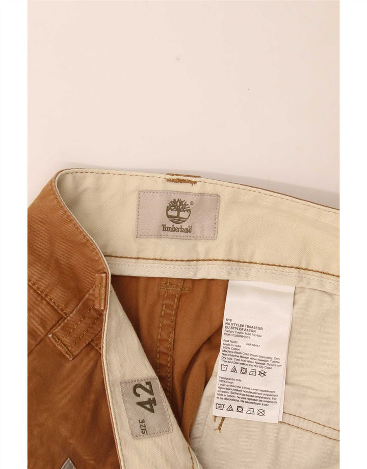 Timberland muške kargo kratke hlače W42 2XL smeđi pamuk