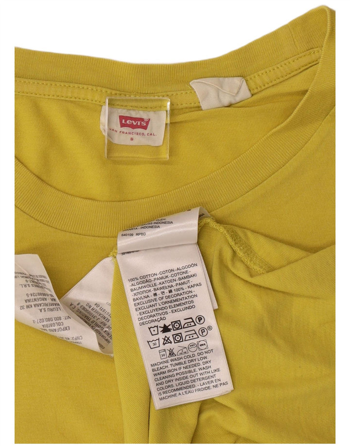 LEVI'S Muška majica kratkih rukava Mala žuta pamučna majica