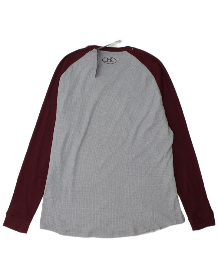 UNDER ARMOUR Muška majica dugih rukava XL sivi poliester u boji