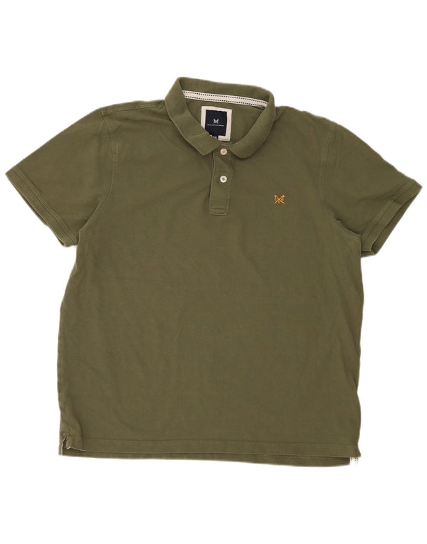 Crew Clothing Muška polo majica 2XL kaki pamuk