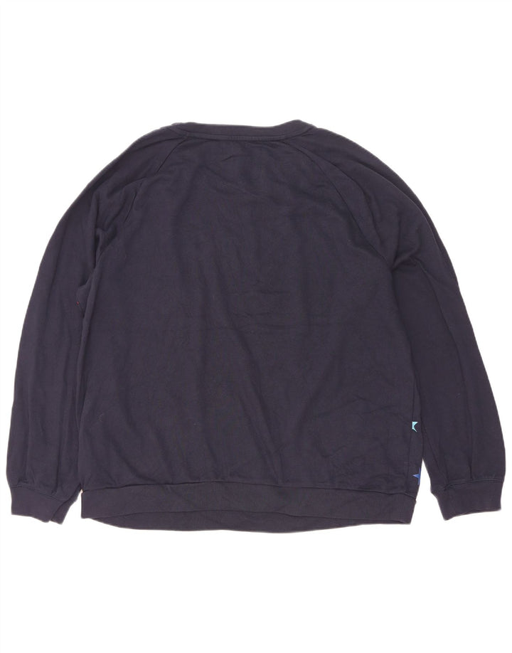 Gap Ženska majica s kratkim rukavima s apstraktnim uzorkom UK 18 XL tamnoplavi pamuk
