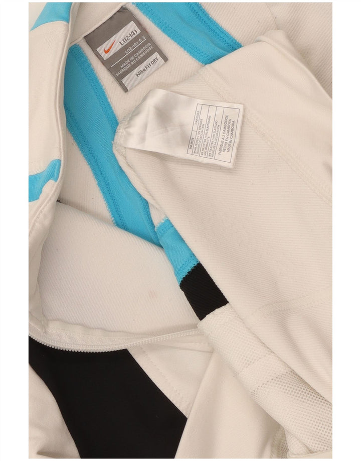 NIKE ženska gornja jakna za suhu trenirku US 12/14 velika bijela boja