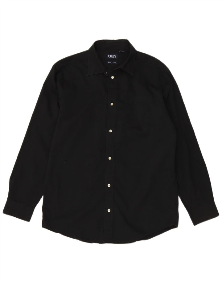 CHAPS Boys Shirt 15-16 Years XL  Black Cotton