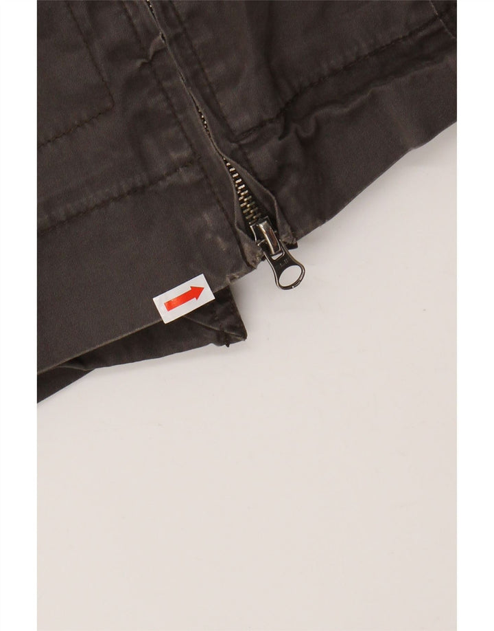 BENCH Ženska bomber jakna UK 10 Mala smeđa pamuk