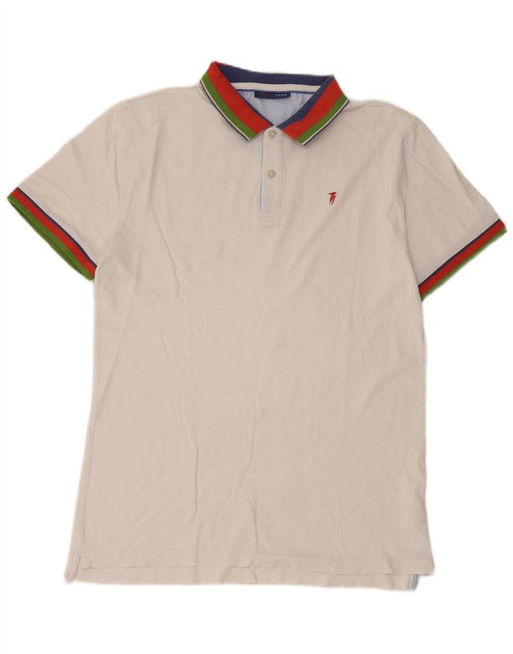 Muška polo majica Trussardi Jeans Mala bijela boja