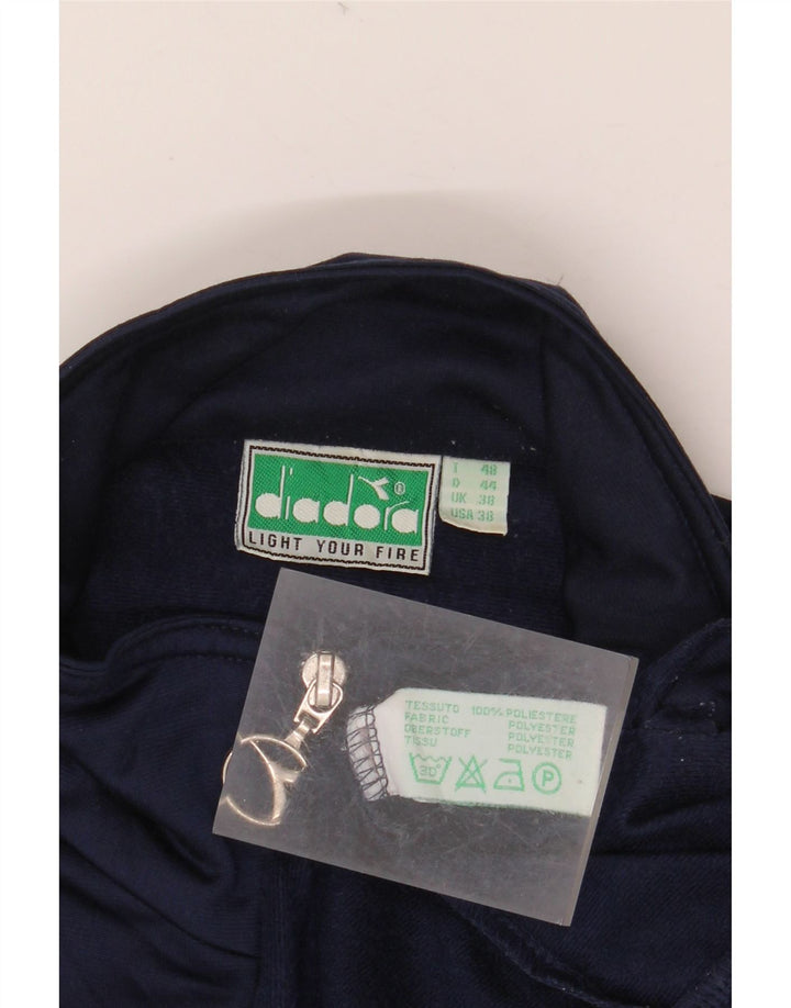 DIADORA Muška gornja jakna trenirke UK 38 Srednje tamnoplava boja