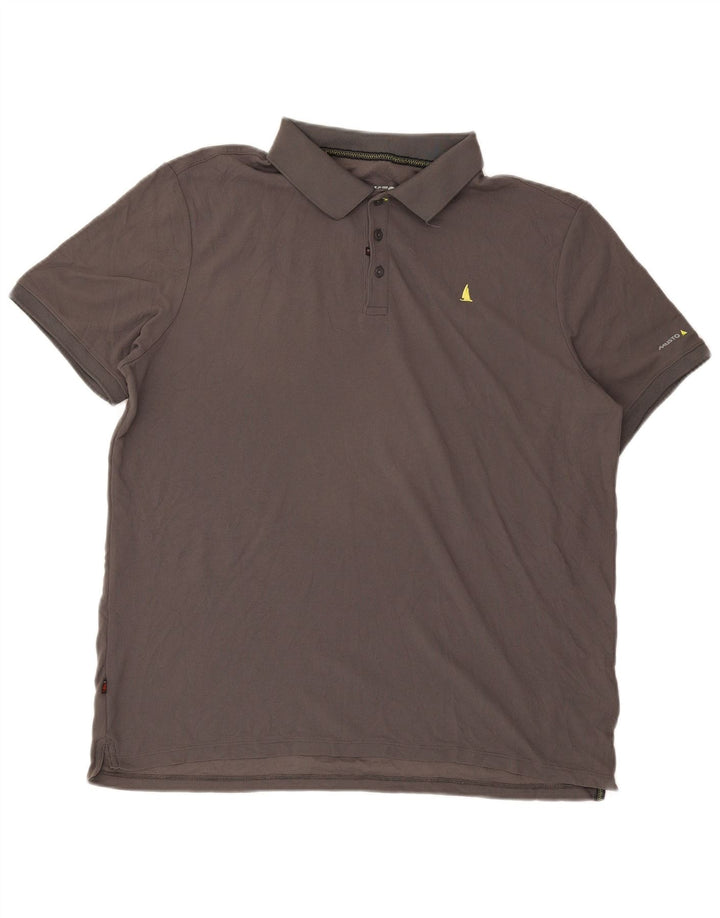 MUSTO muška polo majica XL sivi poliamid