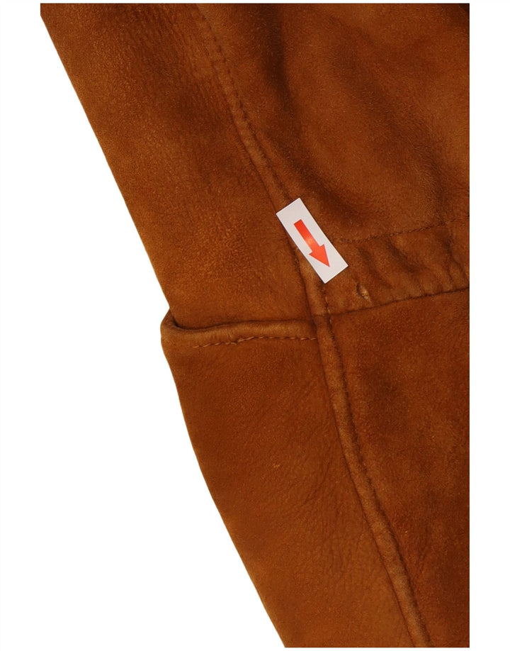 Umberto Olivieri Ženska prevelika jakna IT 40 Small Brown