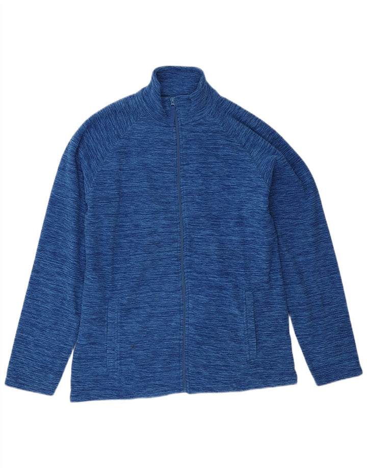 Mountain Warehouse muška jakna od flisa UK 38 srednje plavi pjegavi poliester