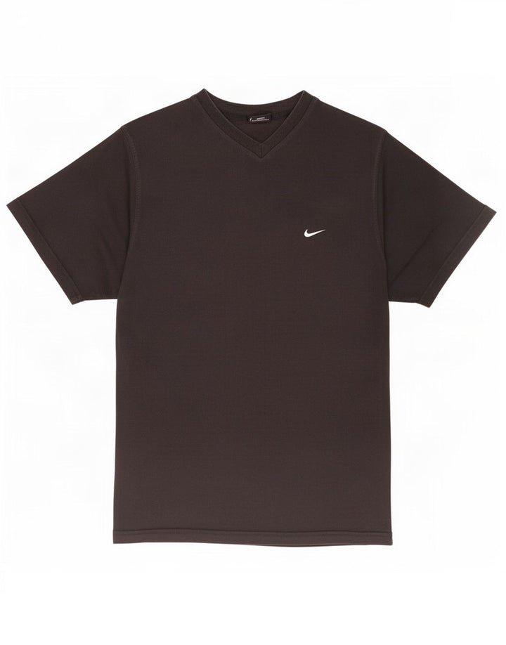 Nike muška majica kratkih rukava Srednji crni pamuk