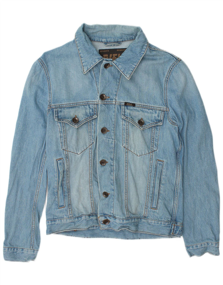 Muška traper jakna Rifle UK 40 Large Blue Cotton