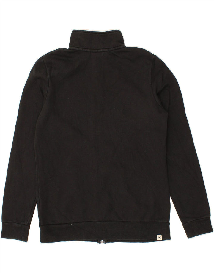 PUMA Womens Tracksuit Top Jacket UK 12 Medium  Black Cotton Vintage Puma and Second-Hand Puma from Messina Hembry 