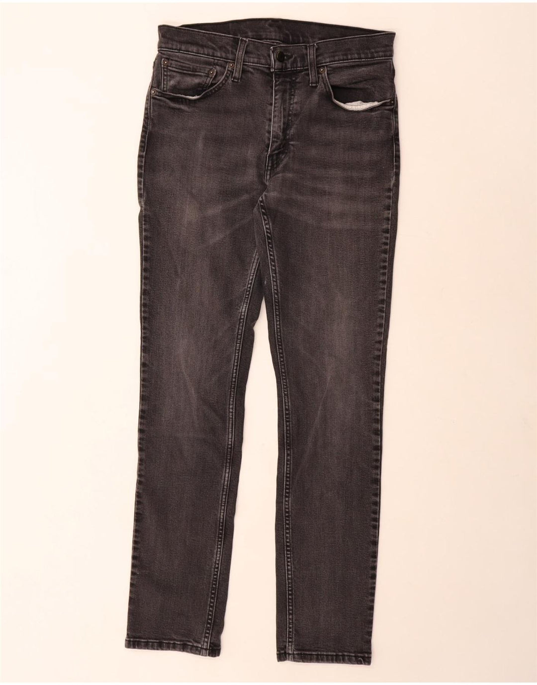 LEVI'S Muške 511 uske traperice W32 L32 Sivi pamuk