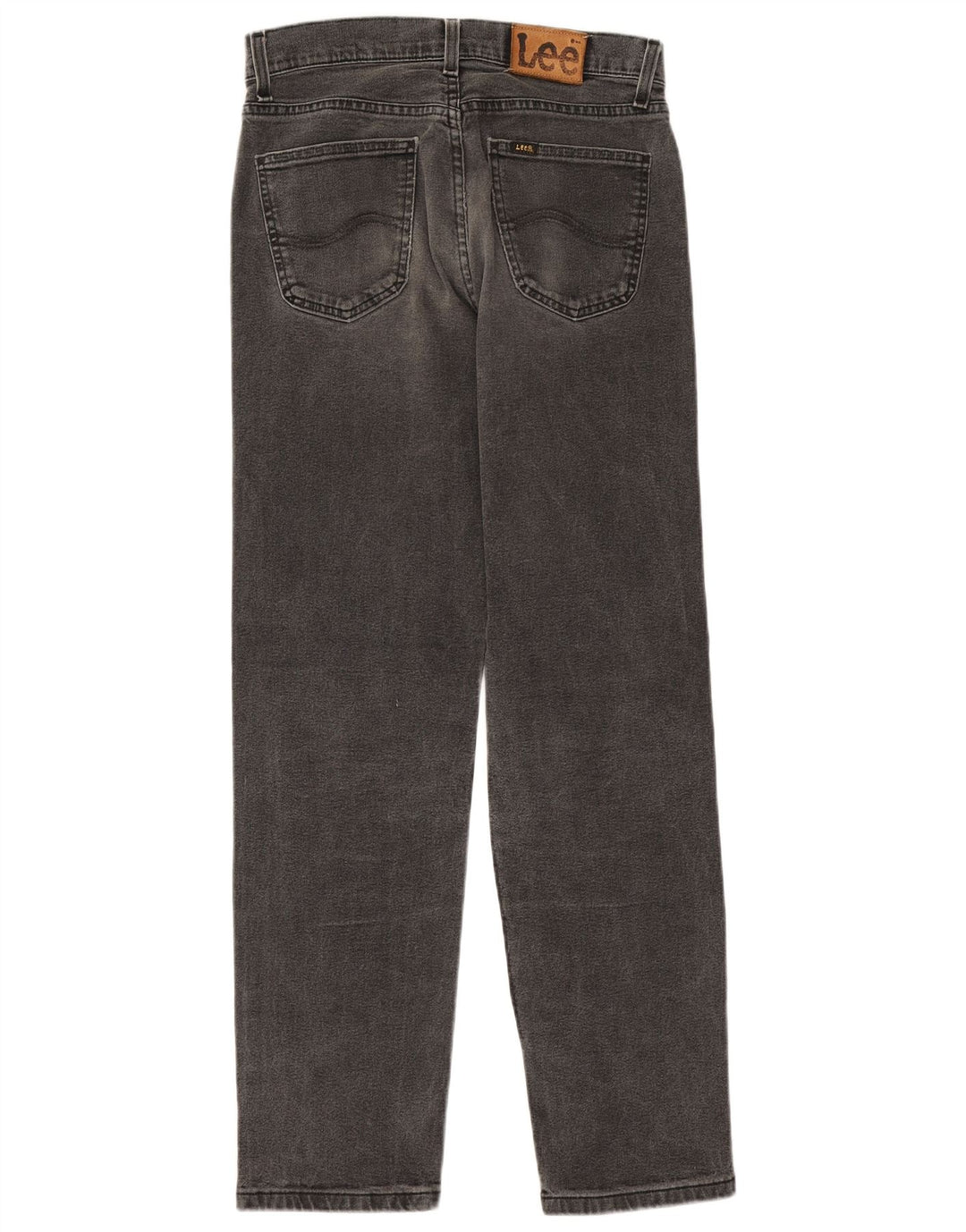 LEE Mens Brooklyn Straight Jeans W31 L32 Sivi pamuk