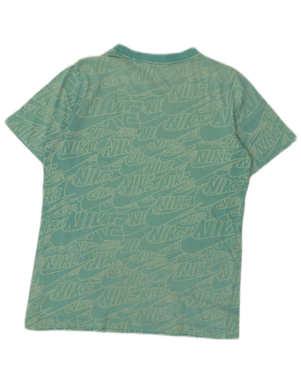 Nike Boys Graphic T-Shirt Top 12-13 Years Large Tirkizni Pamuk