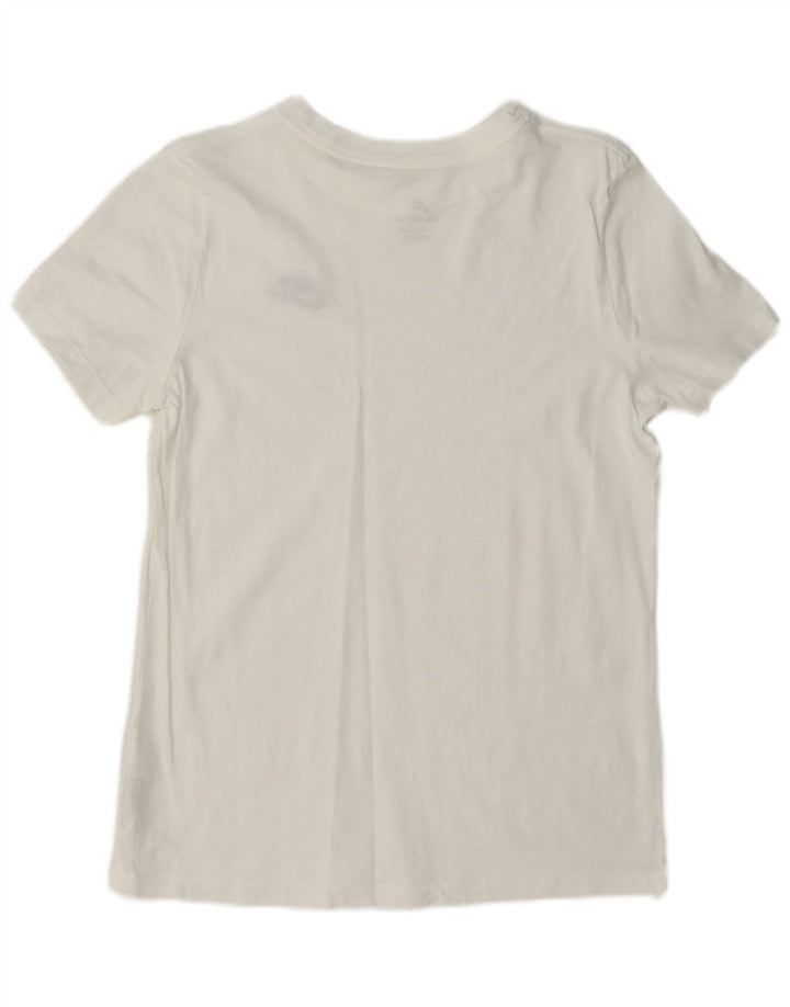 Nike Ženska majica kratkih rukava UK 10 Small White Cotton