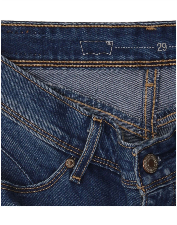 Levi's ženske uske traperice srednjeg rasta W29 L32 plave