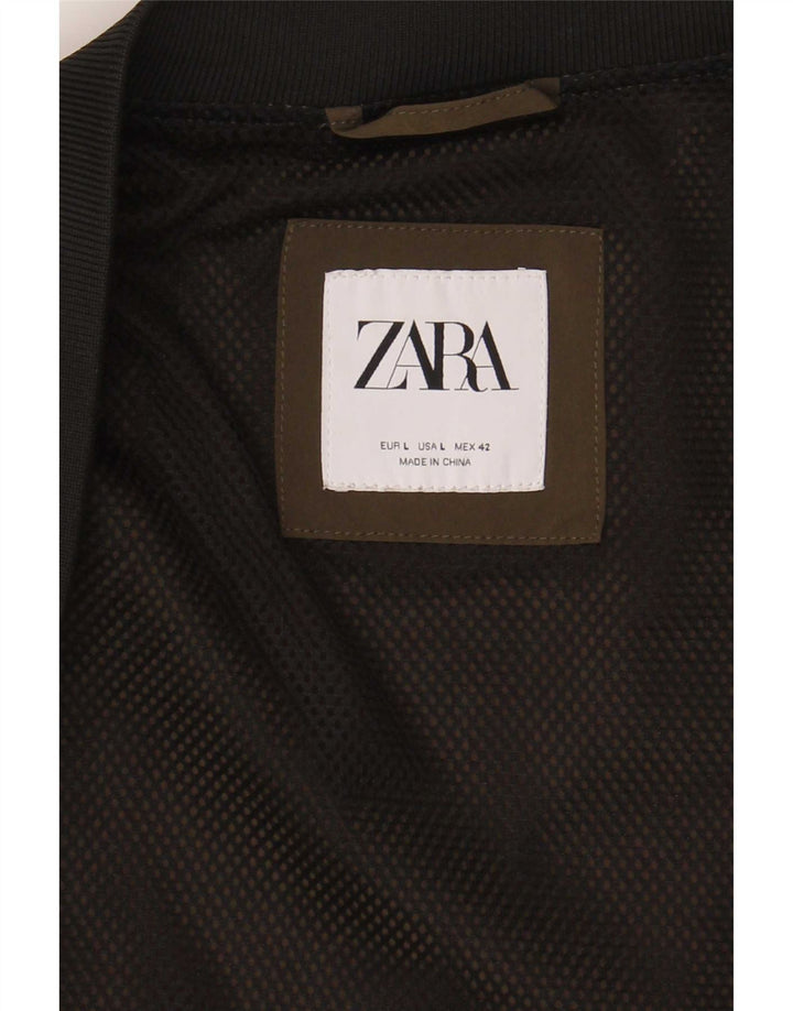 Zara muška bomber jakna UK 40 Large kaki
