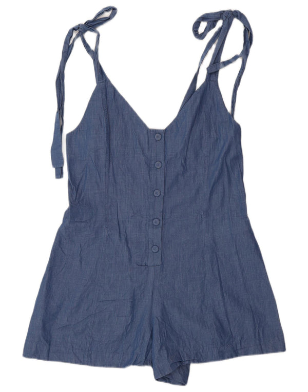 Zara ženski kombinezon UK 10 Small Blue Cotton