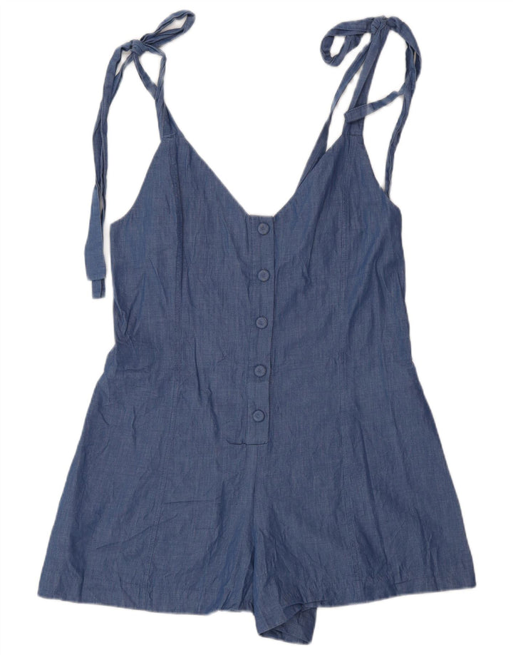 Zara ženski kombinezon UK 10 Small Blue Cotton
