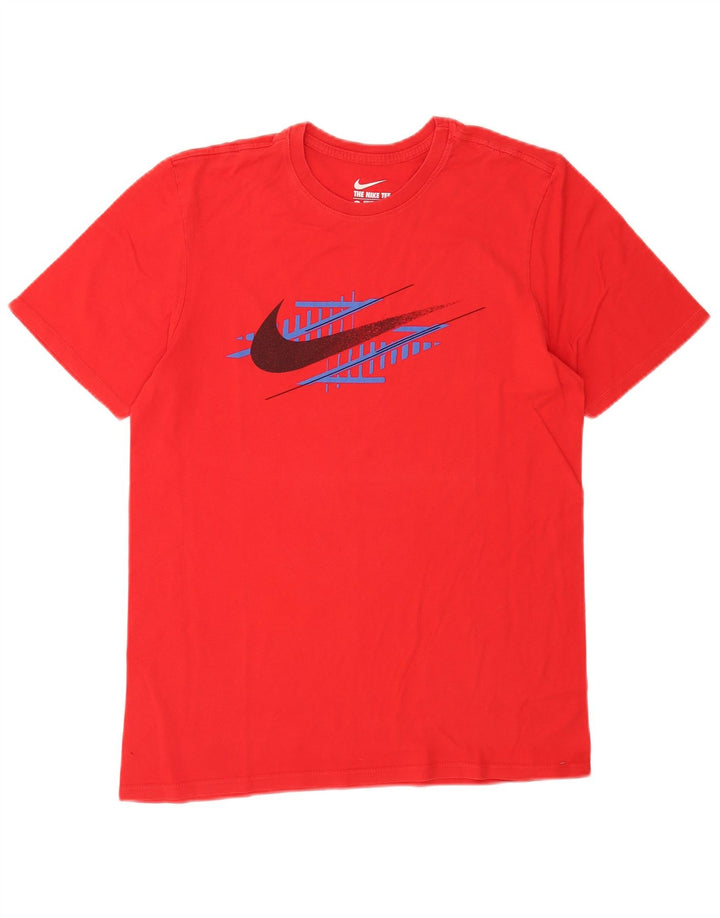 Nike muška majica atletskog kroja srednje crvene boje