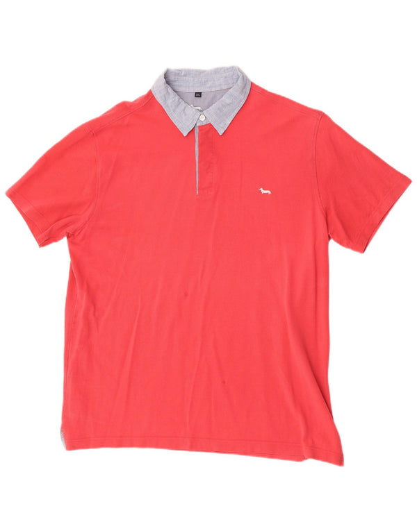 Harmont & Blaine muška polo majica 3XL ružičasti pamuk