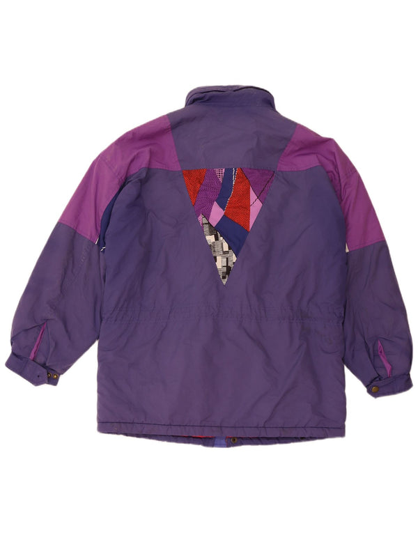 SERGIO TACCHINI Muška skijaška jakna s kapuljačom UK 40 Large Navy Blue Colourblock