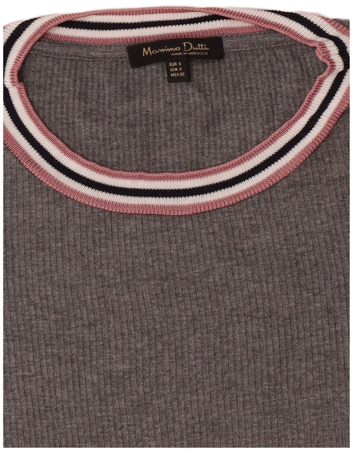 Massimo Dutti Ženska majica kratkih rukava UK 10 Small Grey