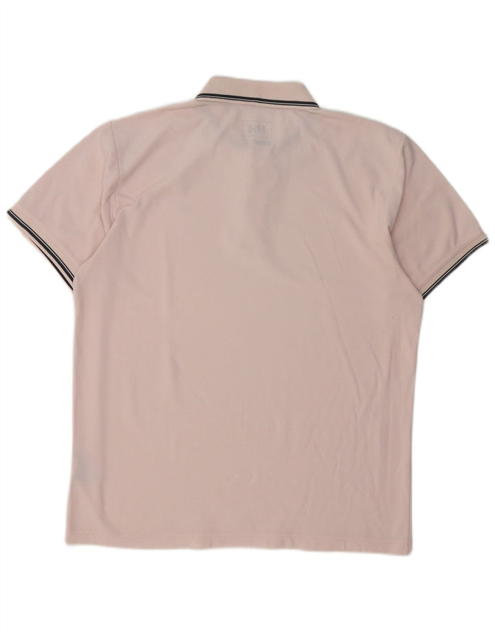 Helly Hansen muška polo majica velika ružičasta poliester