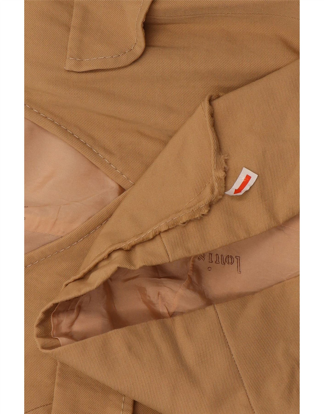 Louis Feraud, ženski sako s 5 gumba EU 48 2XL, bež vuna