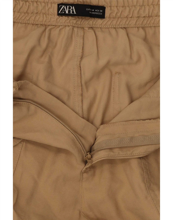 Zara ženske jogger hlače Cargo Hlače srednje W28 L27 bež viskoza
