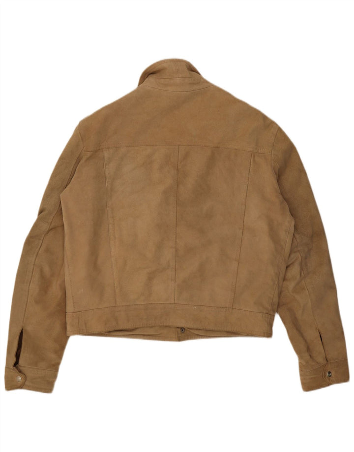 Terranova muška bomber jakna od brušene kože UK 40 Large Beige