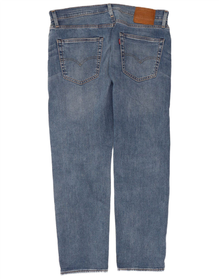 Levi's muške 502 ravne traperice W34 L30 plavi pamuk