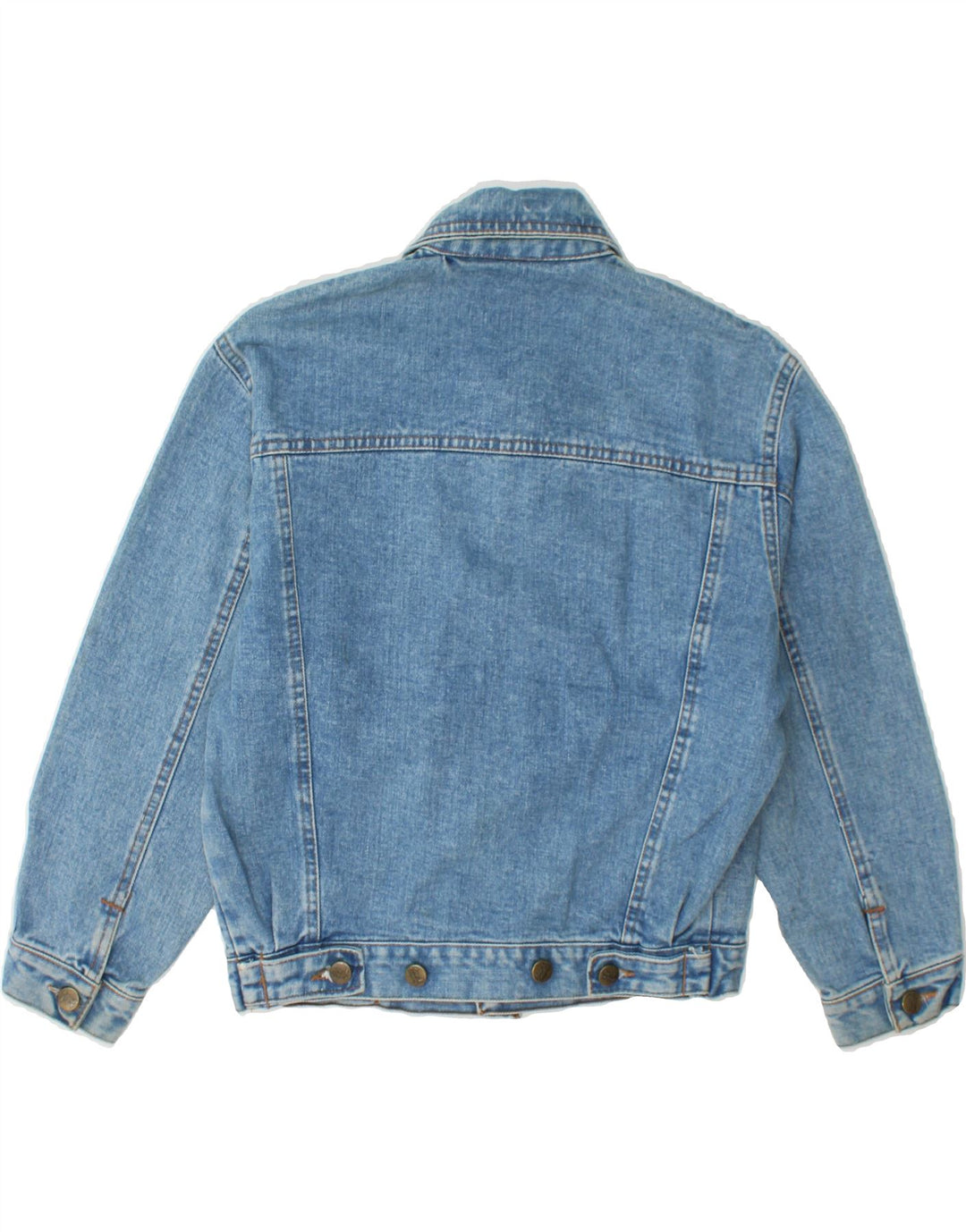 VINTAGE Boys Denim Jacket 9-10 Years Blue Vintage Vintage and Second-Hand Vintage from Messina Hembry 