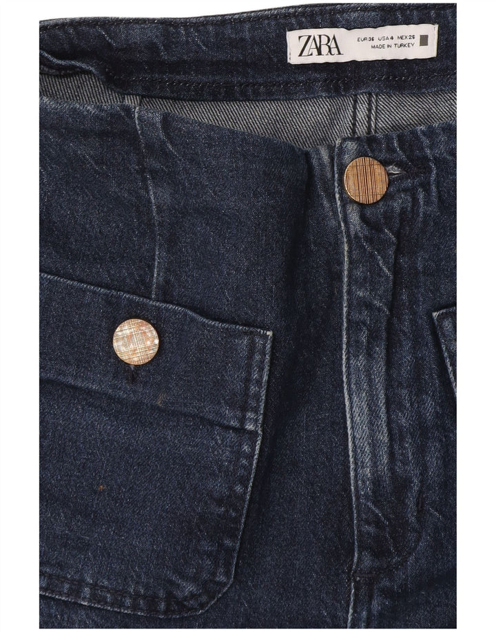 Zara ženske traperice EU 36 XS W26 L28 tamnoplave