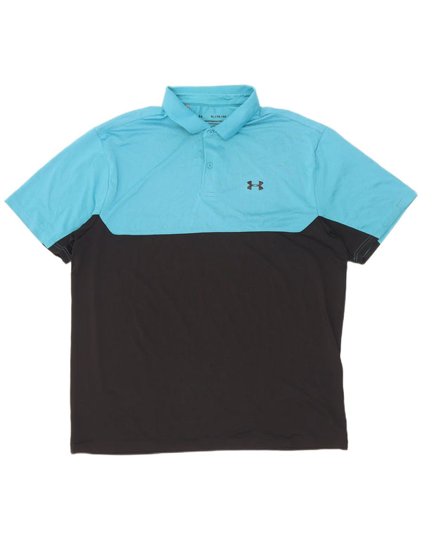 Under Armour muška polo majica Heat Gear XL poliester plave boje