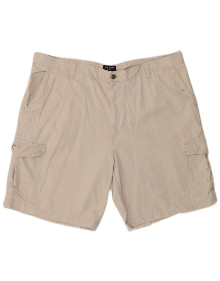 Dockers muške kaki kargo kratke hlače W42 2XL bež pamuk