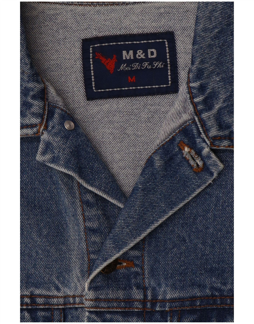 Vintage muška traper jakna UK 38 srednje plava