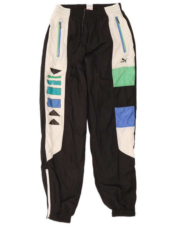 Puma ženska trenirka hlače Joggers UK 12 srednje crne boje