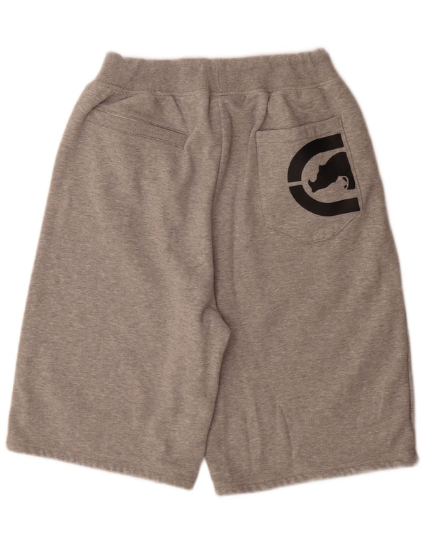 Ecko Unltd Ženske kratke sportske hlače s grafičkim motivima UK 22 3XL Sivi flekasti pamuk