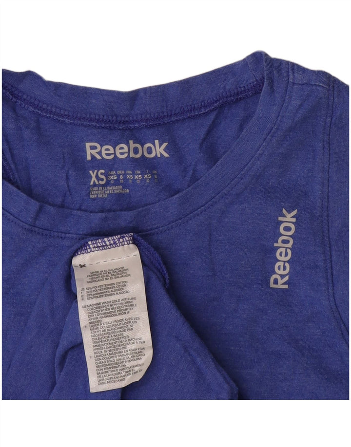 REEBOK ženski prsluk UK 8 Mali plavi poliester