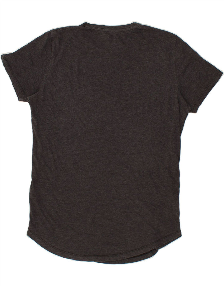 JACK & JONES Mens T-Shirt Top Large Grey Cotton Vintage Jack & Jones and Second-Hand Jack & Jones from Messina Hembry 