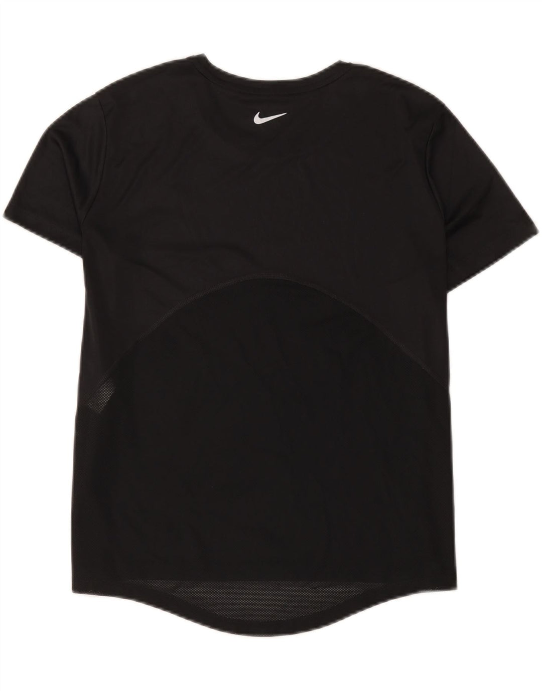 Nike Dri Fit majica kratkih rukava UK 14 srednji crni poliester