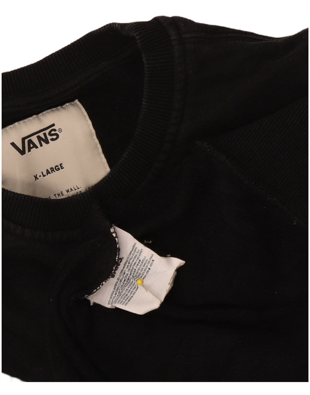 Vans muška majica s grafičkim motivima XL crni pamuk