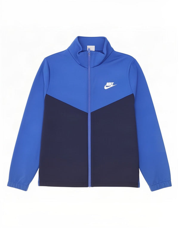 Nike Boys Graphic Trenirka Gornja jakna 12-13 godina Large Blue Colourblock