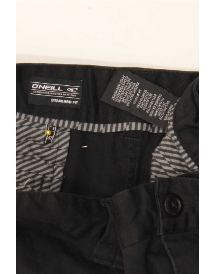O'Neill muške kratke chino hlače standardnog kroja W42 2XL crni poliester