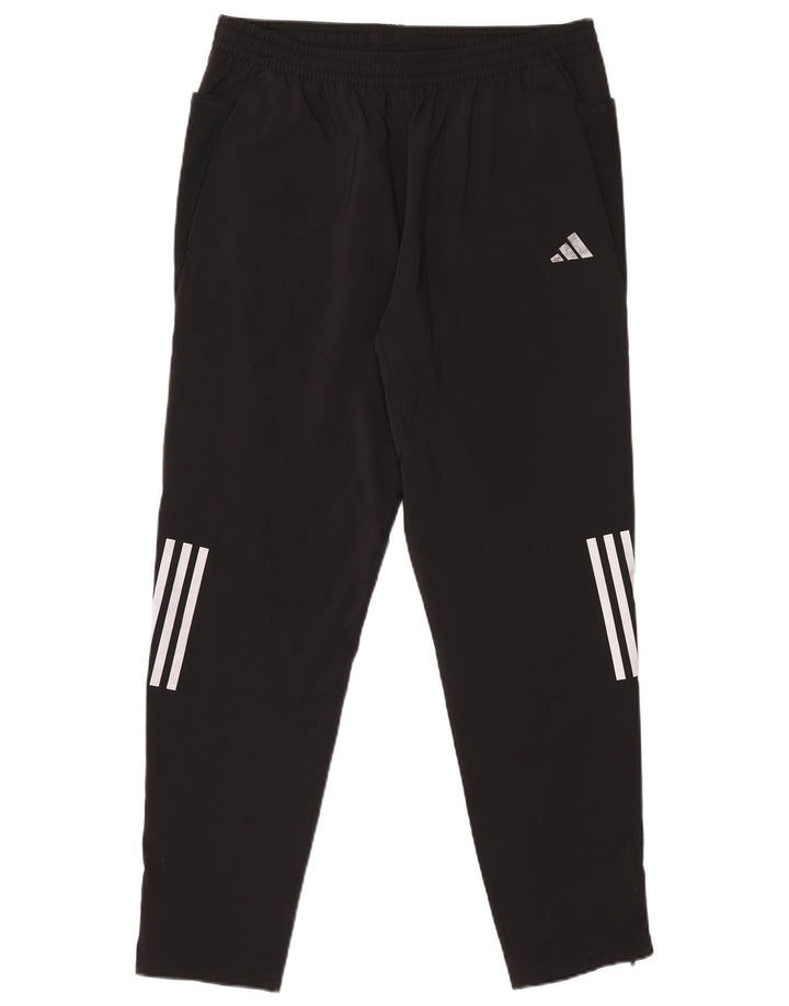 Adidas muške Aeroready hlače trenirke Regular Fit velike crne poliesterske hlače