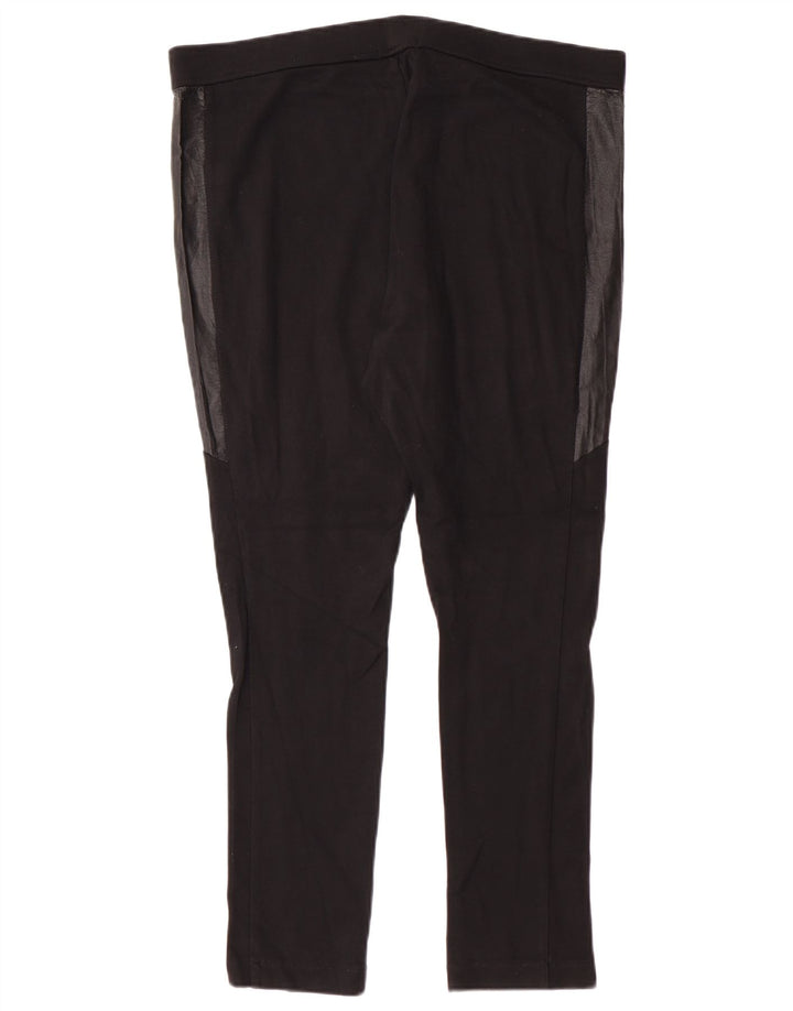 Chaps ženske tajice UK 16 velike crne viskoze u blokovima boja